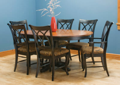 Adams Set from Palettes by Winesburg Table and Four Chairs-0