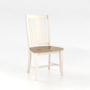 Canvas & Caramel Washed Side Chair by Canadel-0