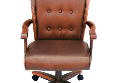 Chromcraft Chair on Wheels-CM183-24958