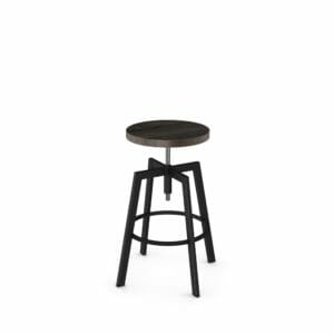 Architect 42563 Stool With Solid Wood Seat by Amisco-0