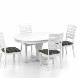 CA86 White Oval 5 Piece Set by Canadel-0