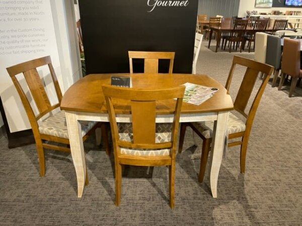CA 162 Oak Washed 5 Piece Set - Image 4