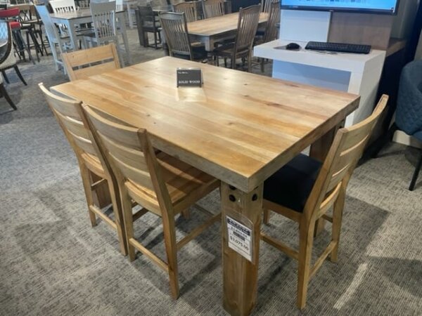 CA 198 Loft 5 Piece Counter Height Set by Canadel - Image 2