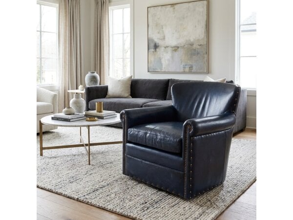 HM13C Traveler’s Swivel Chair by Hancock & Moore