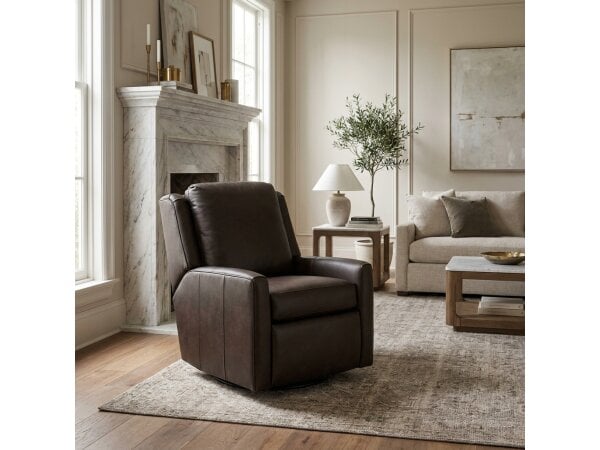 SM77C SMITH BROTHERS SWIVEL GLIDER RECLINING CHAIR