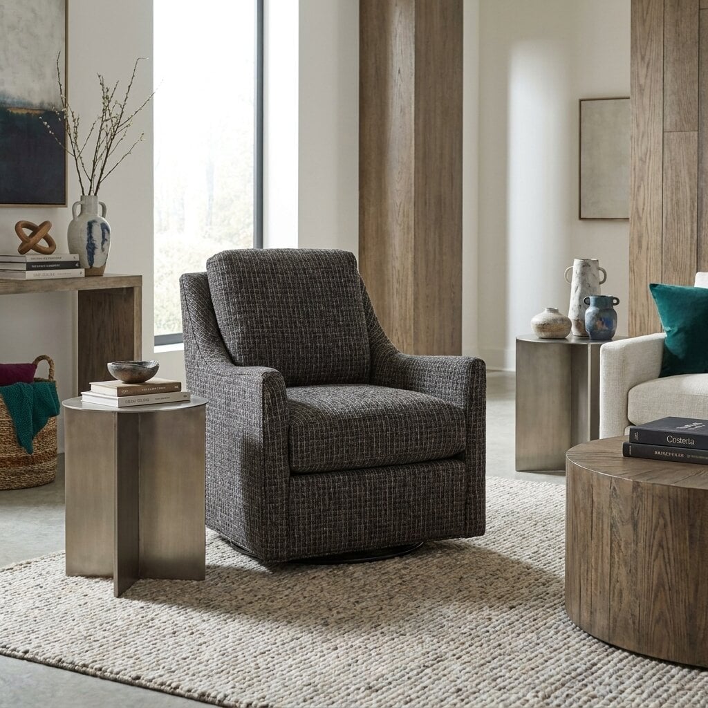 SM18C SMITH BROTHERS 560 SWIVEL GLIDER CHAIR