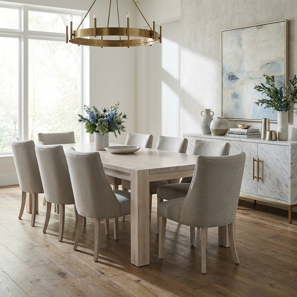 WG81 9-PIECE MAVIN DINING TABLE SET