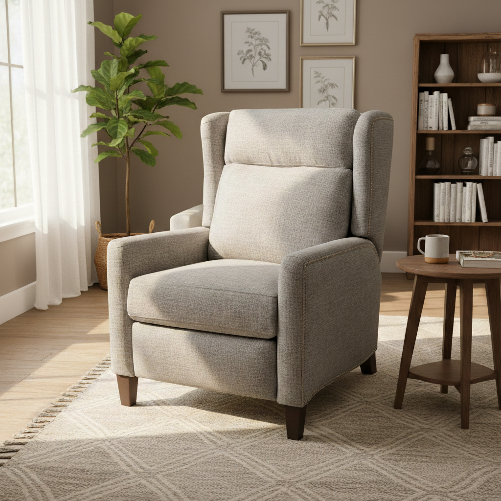 SM12C SMITH BROTHERS 770 MOTORIZED RECLINING CHAIR WITH HEADREST