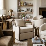 AJ27C AJ Designs Swivel Chair - Image 2