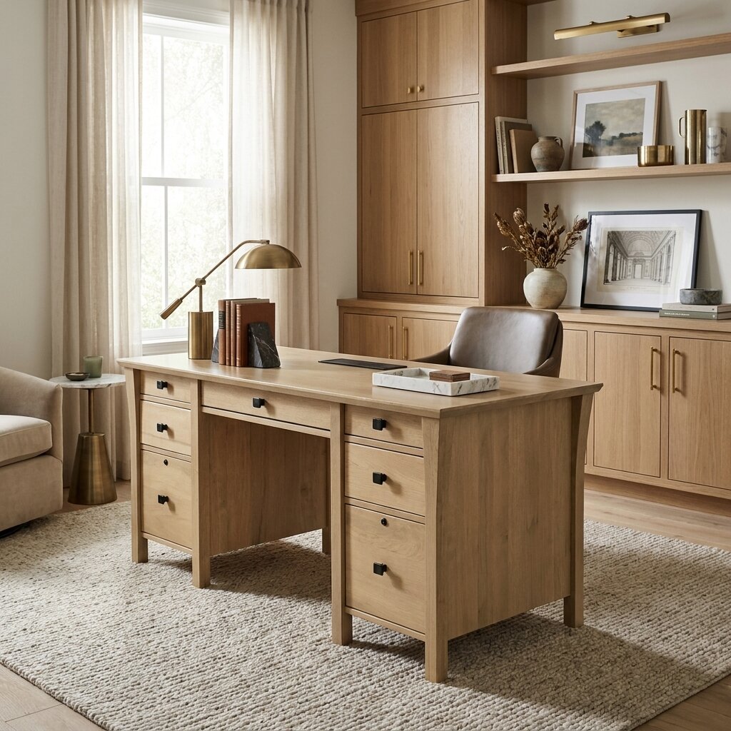 WG87DE Marco Executive Desk by Mavin Furniture