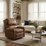 SM101C Smith Brothers Motorized Reclining Glider Chair - Image 2