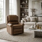 SM101C Smith Brothers Motorized Reclining Glider Chair