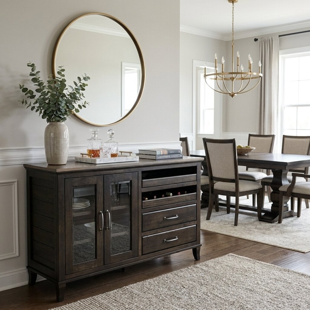 WG57S_in_Transitional_Dining_Room_roominate WG57S Server by Mavin Furniture - Image 1