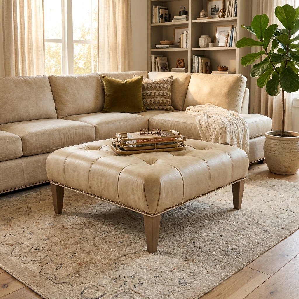 SM81OT Smith Brothers Ottoman