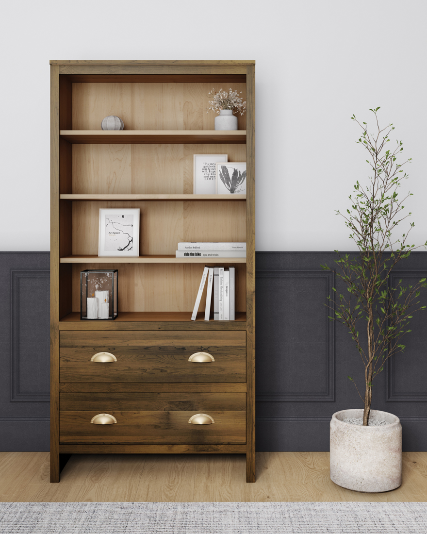 Odessa Small Bookcase by Mavin Furniture
