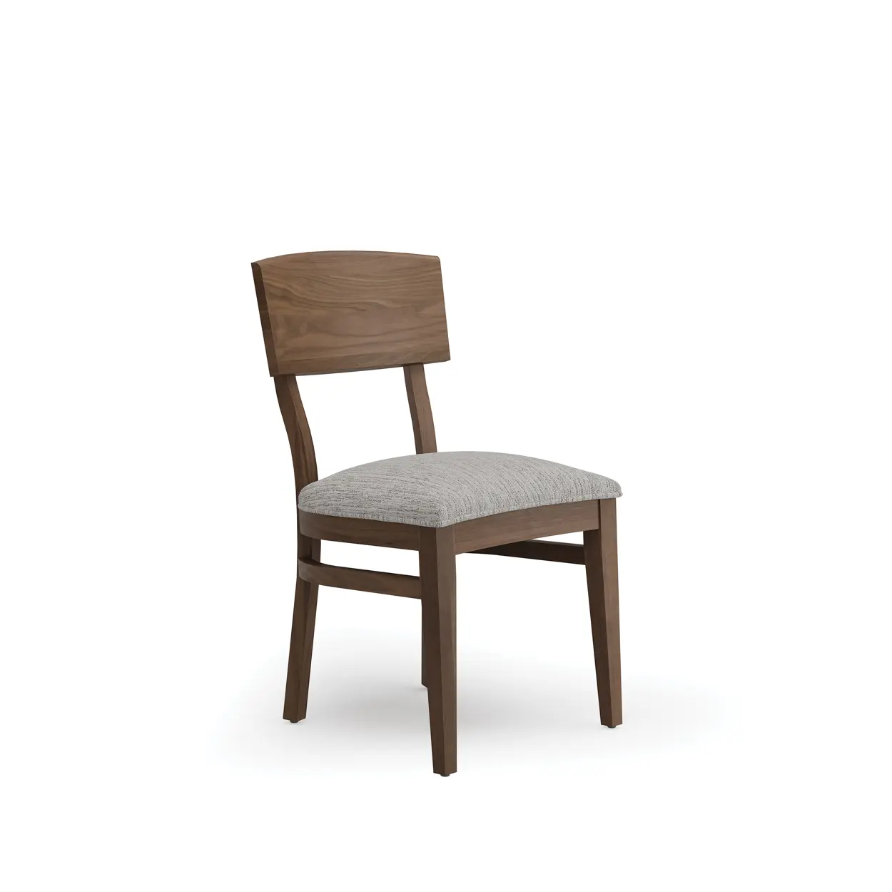 PuckettWoodUpholsterChair_Angle Puckett Dining Chair by Mavin Furniture - Image 1