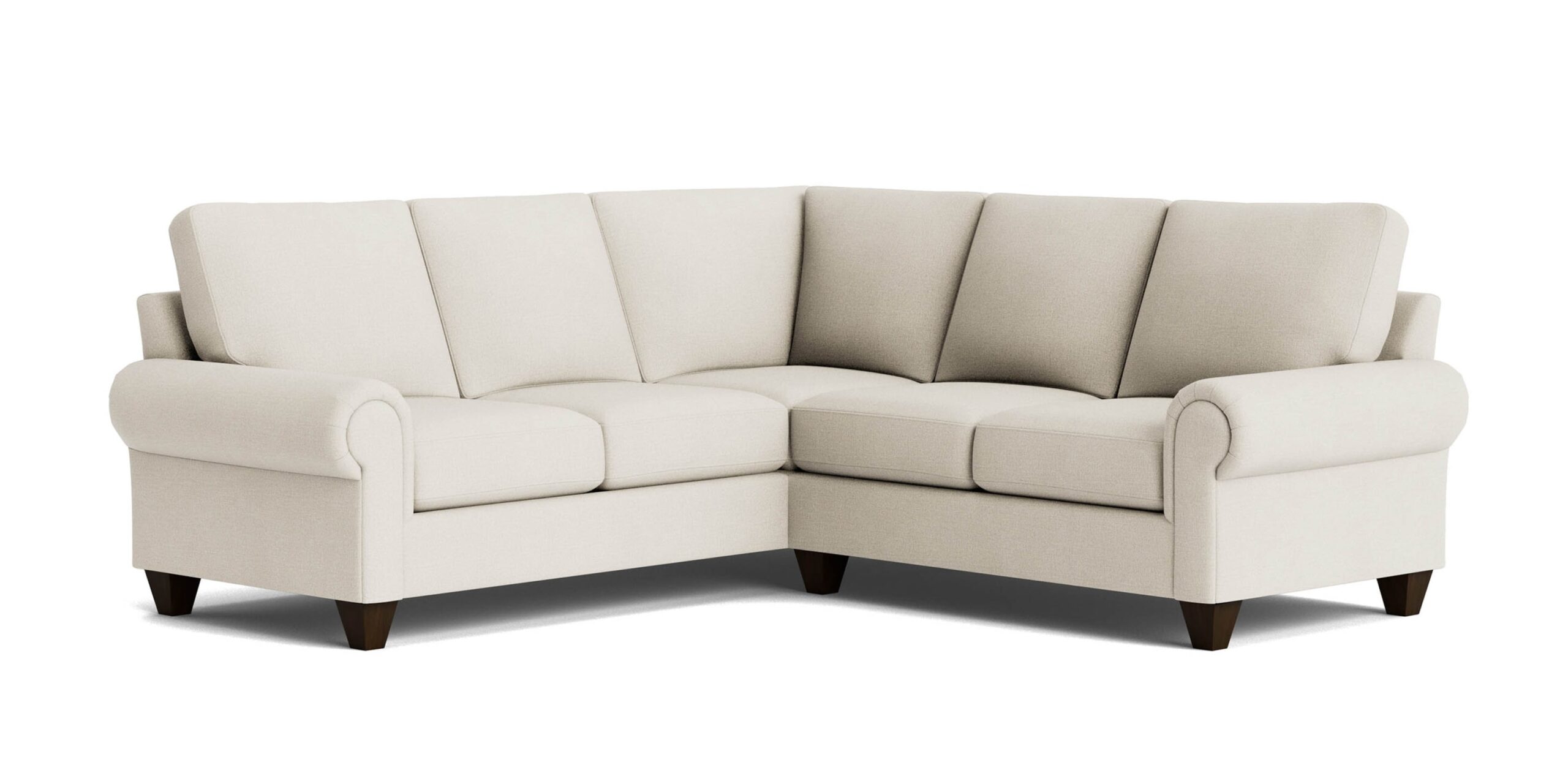 8ab7f757c392c660b7c73d72d6d6990c True Custom™ True Custom® Large Panel Arm L-Shaped Sectional - Image 1