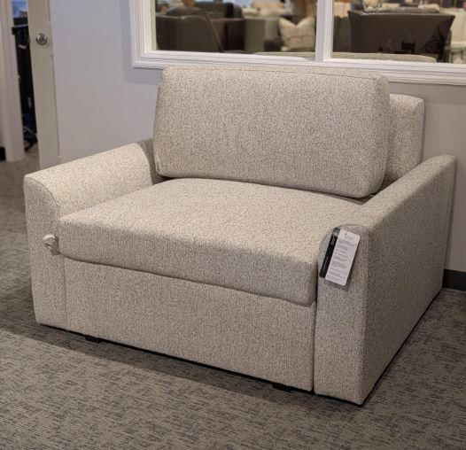 BT35C Z4 Knife Arm Twin Sleeper Chair by Bassett Furniture