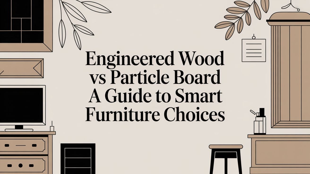 Engineered Wood Vs Particle Board Furniture Guide