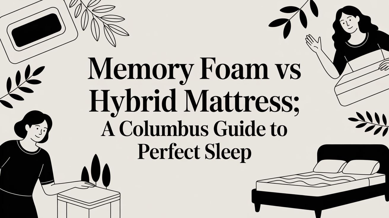 Memory Foam Vs Hybrid Mattress Mattress Comparison