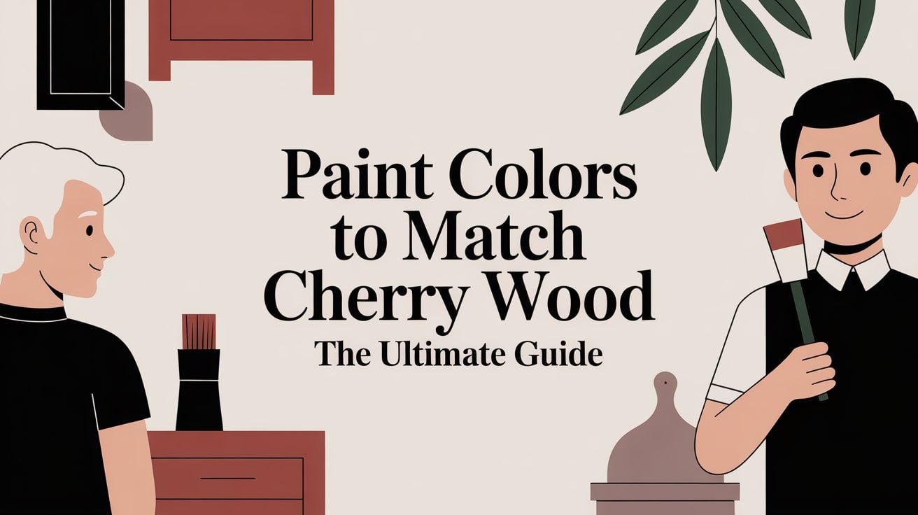 Paint Colors To Match Cherry Wood Paint Guide