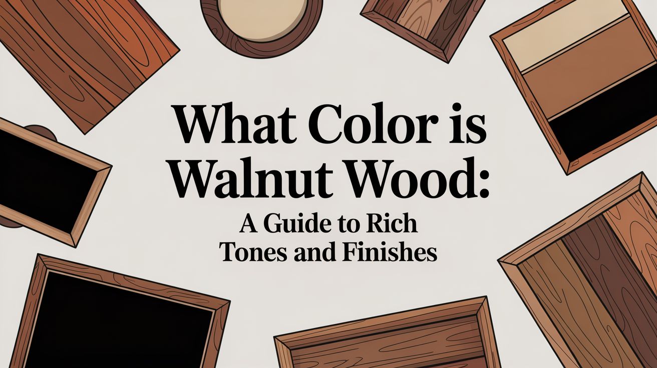 What Color Is Walnut Wood Wood Samples