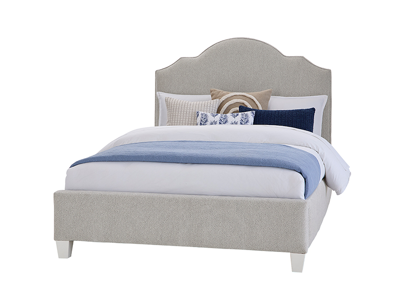 VB12KB Vaughan Bassett Tide & Timber Upholstered King Size Bed