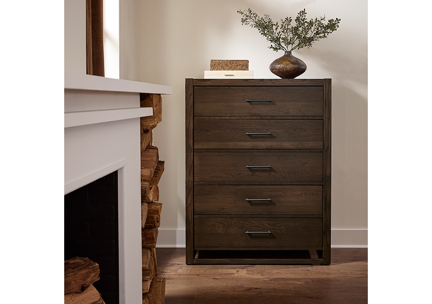 VB13CH Vaughan Bassett Lodge & Loft 5 Drawer Chest