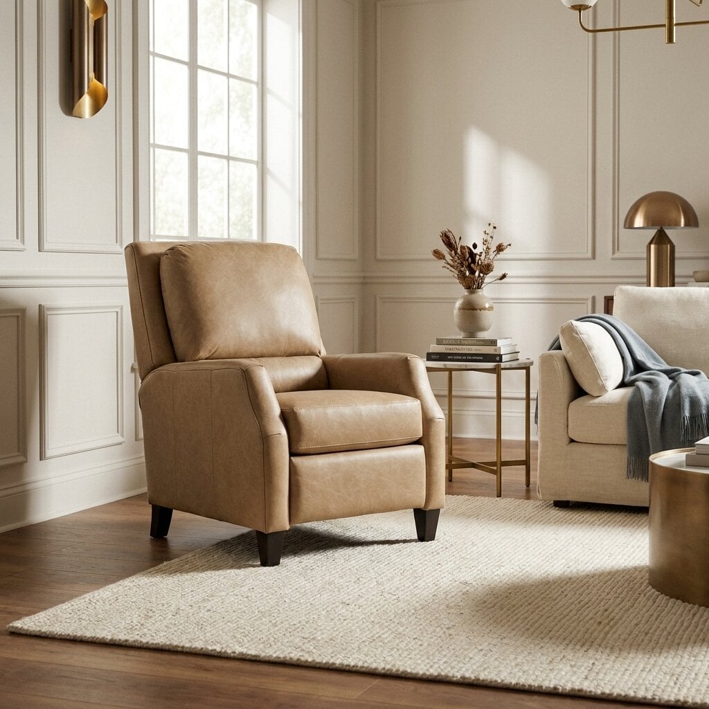 SM105C Smith Brothers 722 Pressback Reclining Chair