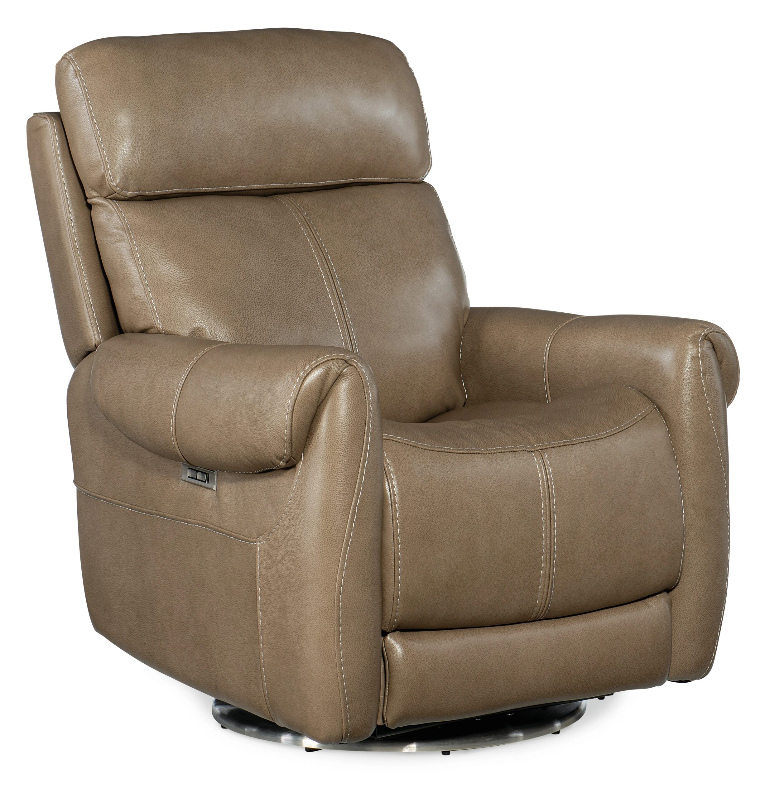 b17d9f205e4465c56940ec9b2028b6ce Sterling Swivel Power Recliner with Power Headrest - Image 1