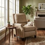 SM105C Smith Brothers 722 Pressback Reclining Chair - Image 2