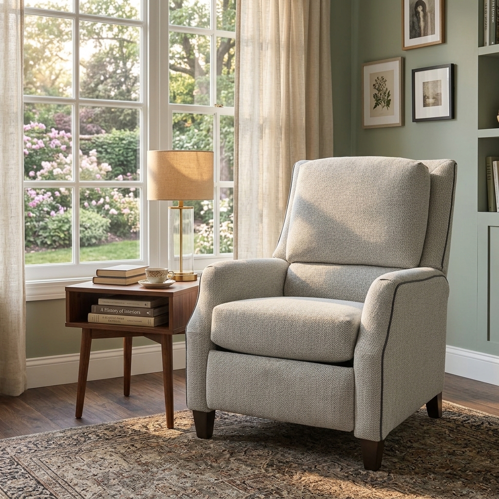 pomelli_photoshoot_image_1_1_0513 (1) *NIL 722-33 Pressback Recliner by Smith Brothers Furniture - Image 1
