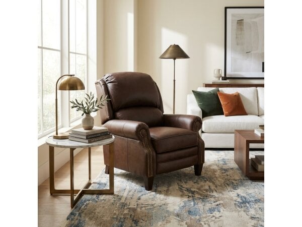SM113C Smith Brothers 710 Pressback Reclining Chair