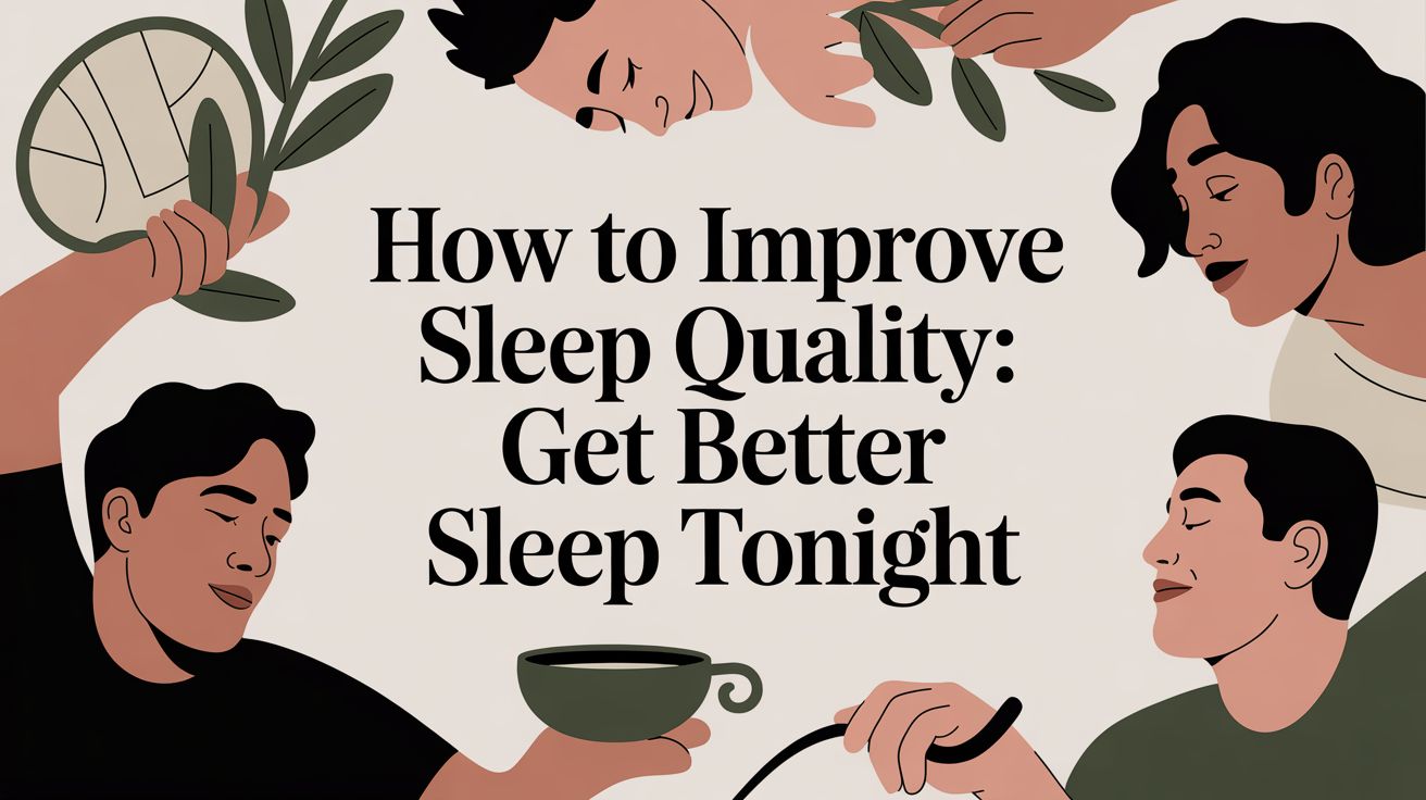 How To Improve Sleep Quality Sleep Tips