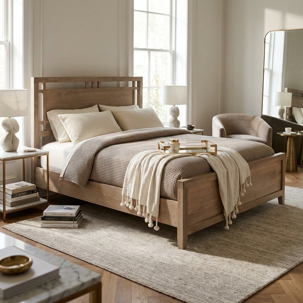 WG85KB Mavin Atwood Gridwork King Bed