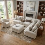 SM115 Smith Brothers 209 Group Sectional - Image 2