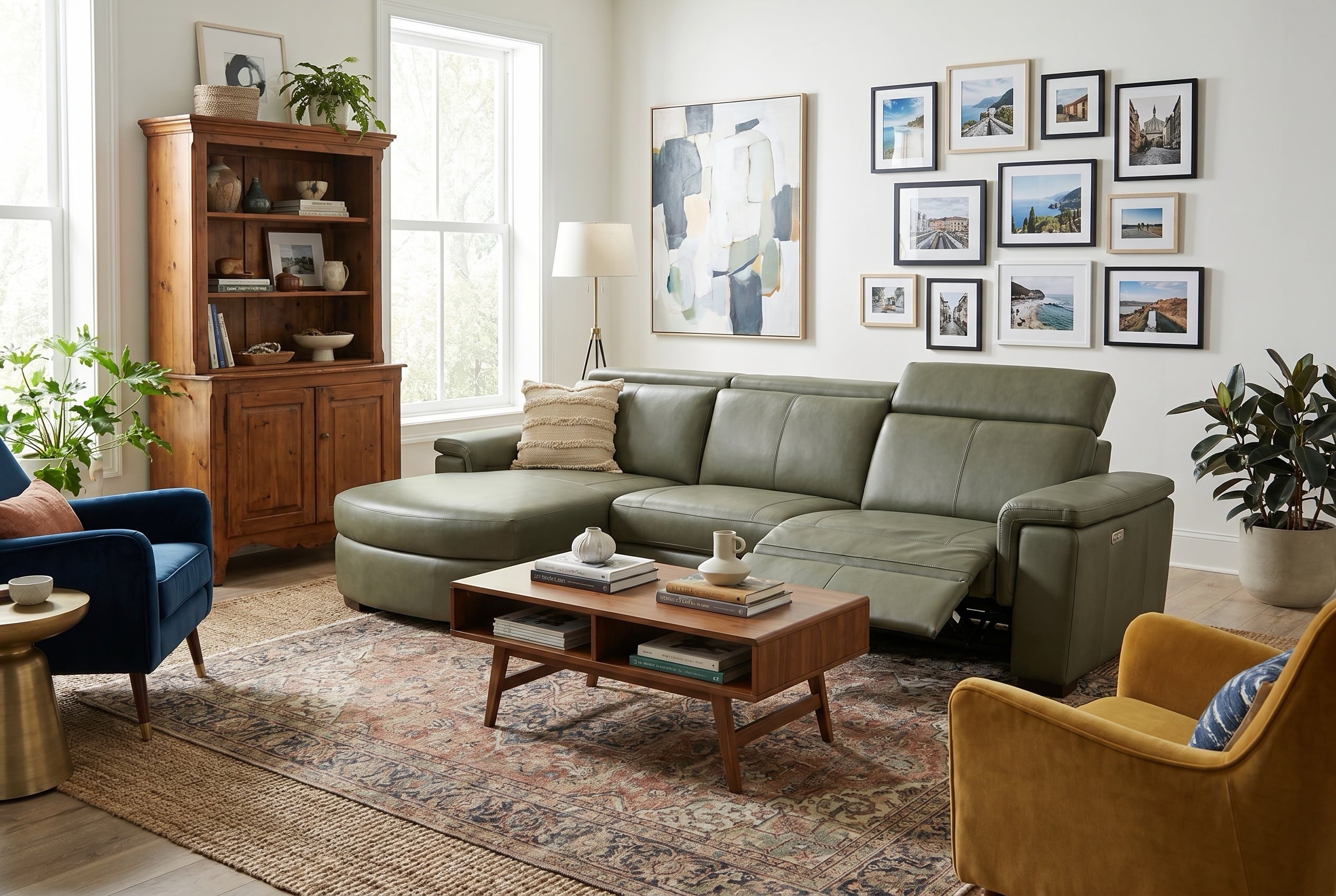 er43_in_eclectic_living_room_roominate ER43 3-Piece Sectional - Image 1