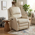 SM117C Smith Brothers Motorized Swivel Glider Reclining Chair - Image 3
