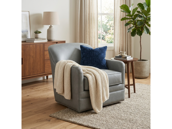SM118C Smith Brothers Swivel Glider Chair