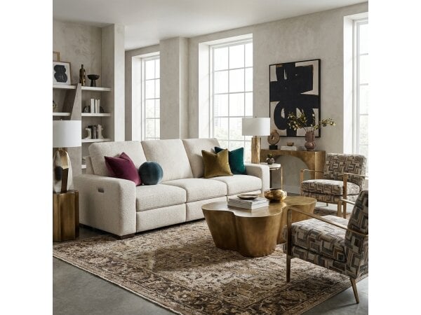 HF31 Hooker Furniture Small Optimus 3-Piece Power Reclining Sofa