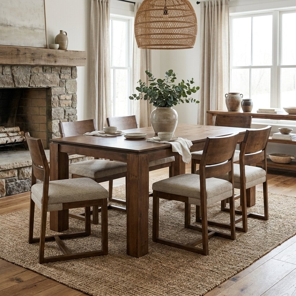 CA245 7-Piece Dining Set by Canadel