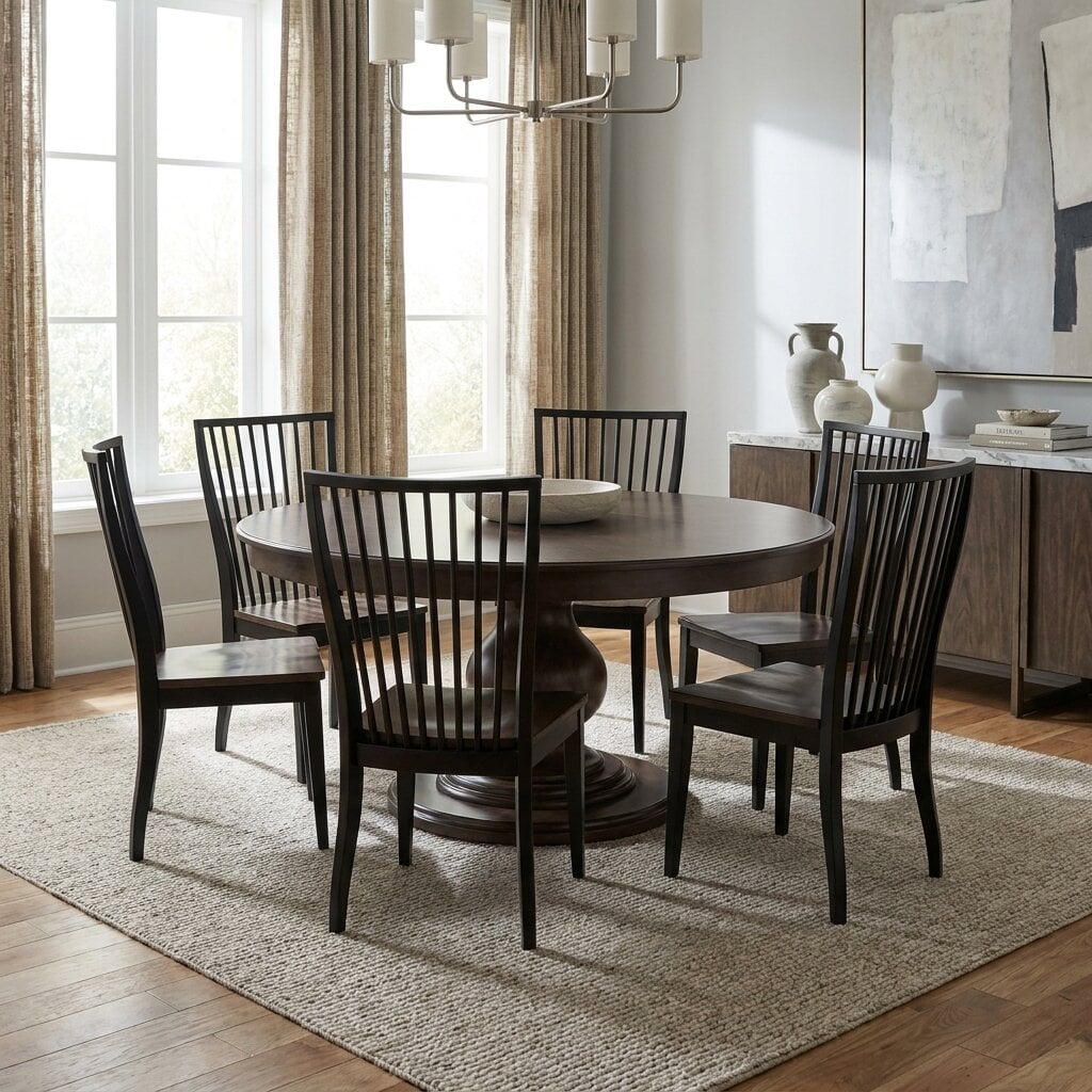 CA246 7-Piece Dining Set by Canadel