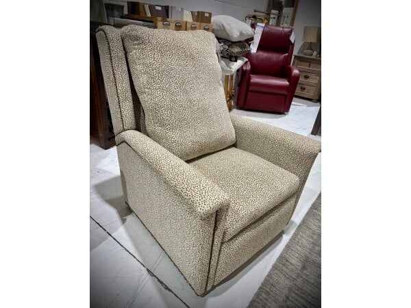 *NIL Harris Swivel Recliner in Cheetah by Hancock & Moore